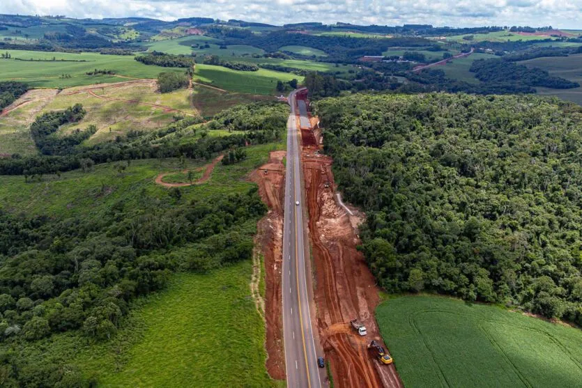 Obras de duplicação de Mauá da Serra a Londrina avançam no norte do PR