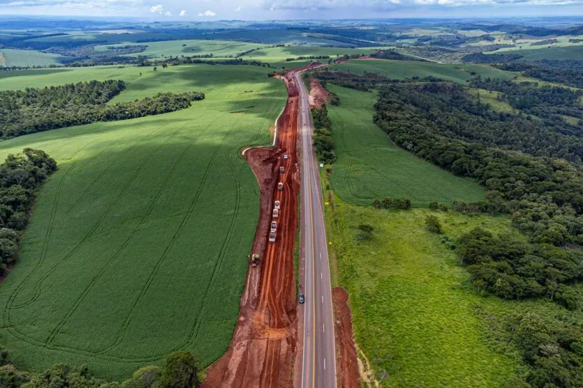 Obras de duplicação de Mauá da Serra a Londrina avançam no norte do PR