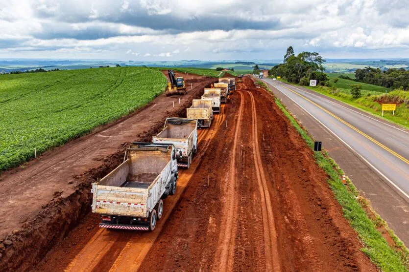 Obras de duplicação de Mauá da Serra a Londrina avançam no norte do PR