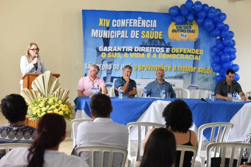  A conferência teve como objetivo principal discutir políticas públicas de saúde 