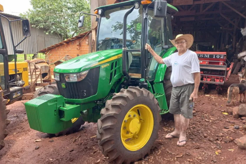  Agricultor Eloy Ruben Muller é especialista no cultivo de soja 