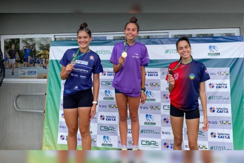 Atletas de Apucarana se destacam no Paranaense Sub-20 de Atletismo