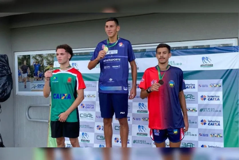 Atletas de Apucarana se destacam no Paranaense Sub-20 de Atletismo