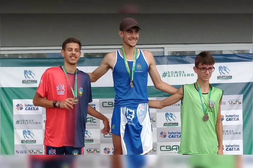Atletas de Apucarana se destacam no Paranaense Sub-20 de Atletismo