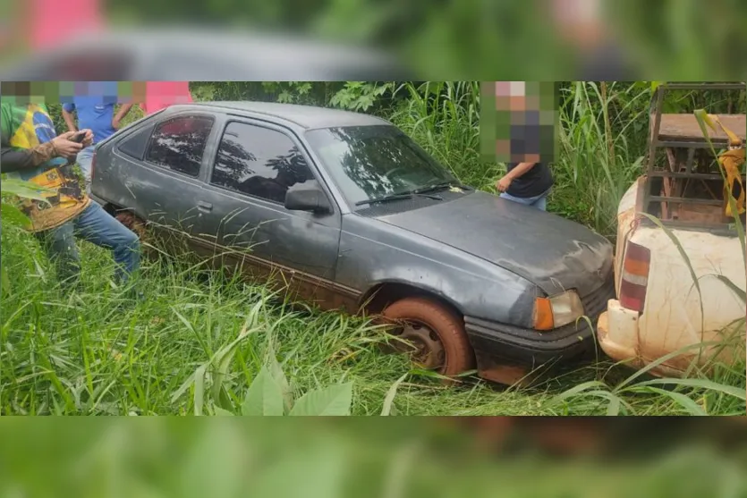  Chevrolet Kadett foi outro veículo roubado no Correio de Freitas 