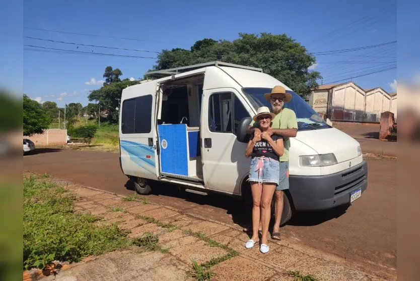  O casal se reencontrou após mais de 40 anos 