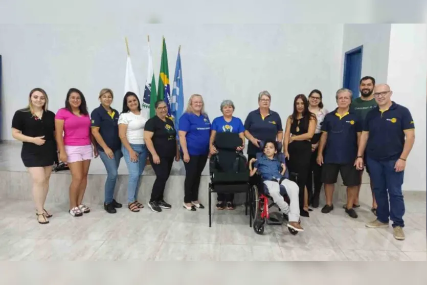  O equipamento foi adquirido com recursos através de um bingo solidário organizado pelos rotarianos 