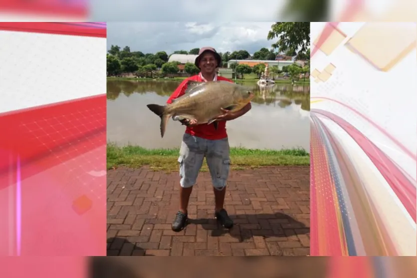  O pescador, dono da “proeza” é José Agnaldo dos Anjos, conhecido como "Guina" 