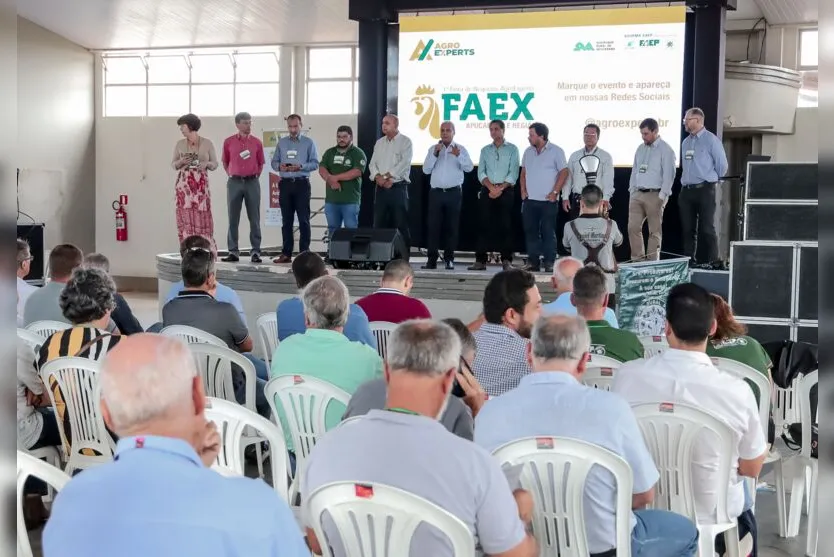  O prefeito Junior da Femac foi representado na abertura do evento pelo secretário de Agricultura 