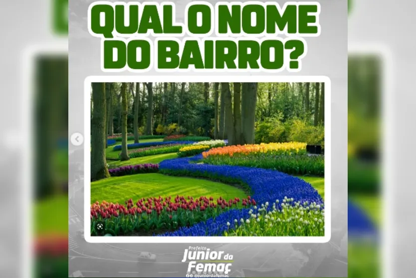 Qual o nome do bairro? Prefeito de Apucarana lança brincadeira