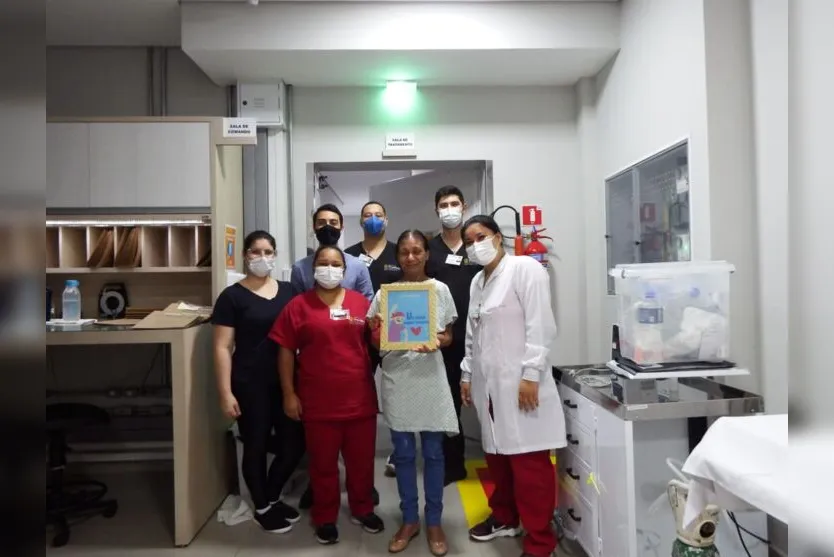  equipe do setor de radioterapia da Unidade de Tratamento do Câncer do Hospital da Providência 