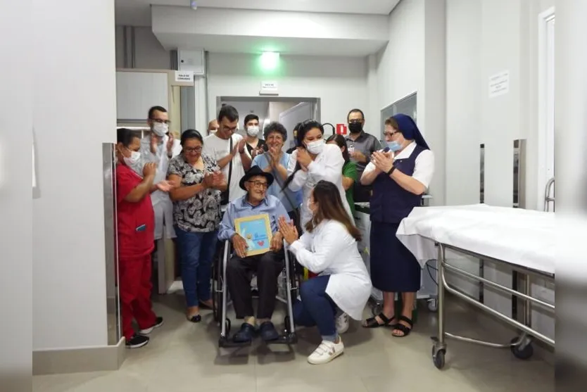  equipe do setor de radioterapia da Unidade de Tratamento do Câncer do Hospital da Providência 