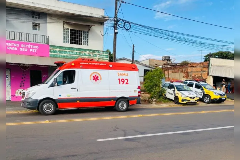  A PM foi chamada na tarde desta segunda-feira 