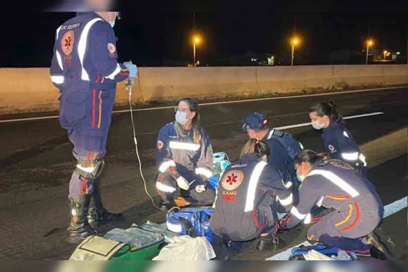  A vítima Thiago Felipe Raymundo dos Santos morreu no local 