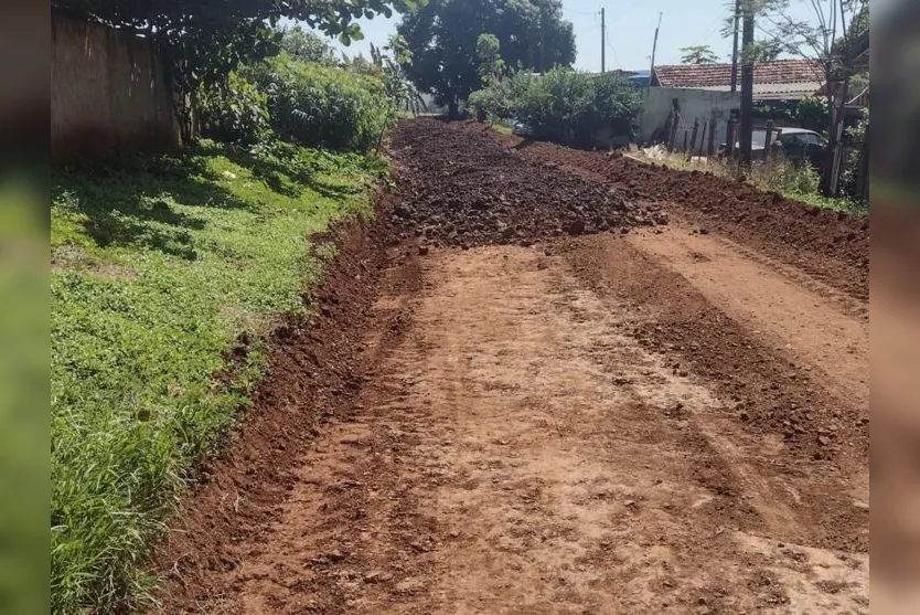  As vias foram prejudicadas por conta das chuvas 