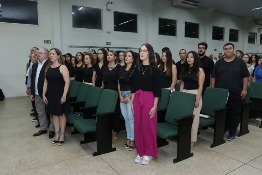  Aula inaugural reuniu os 40 alunos da primeira turma do curso 