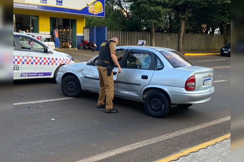  Carro foi guinchado pela PM 