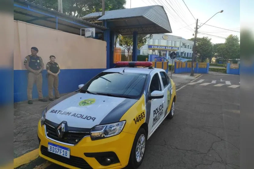  Colégio São José recebendo reforço no policiamento 