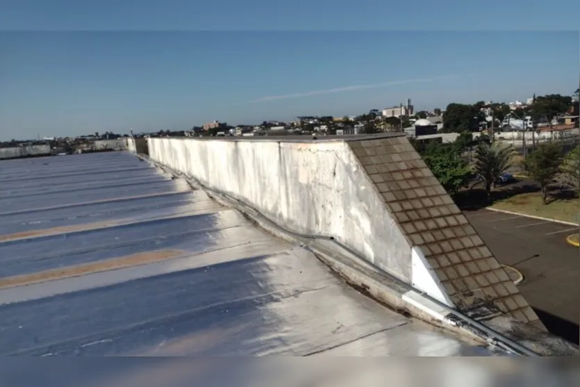  Essa foi a primeira reforma da cobertura desde a inauguração 