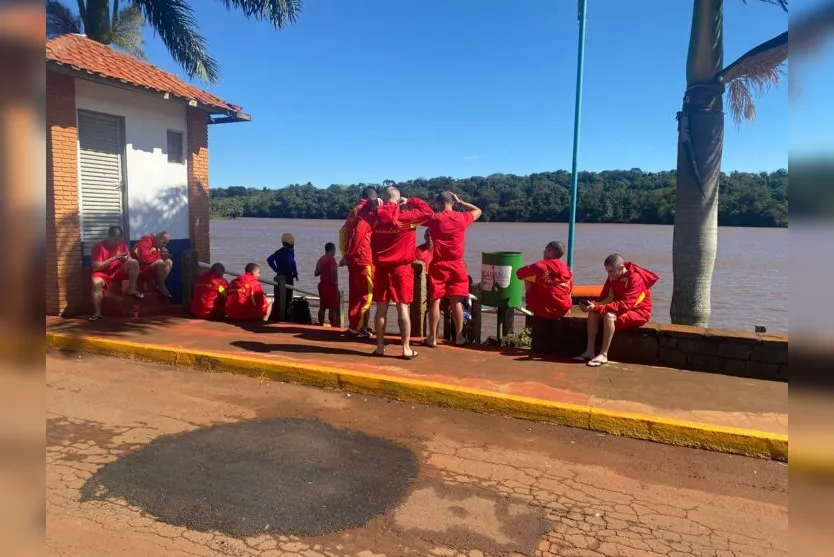  O treinamento aconteceu na manhã  desta quarta 