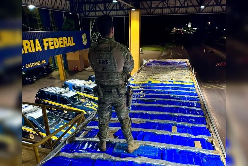  A apreensão aconteceu em Santa Tereza do Oeste 