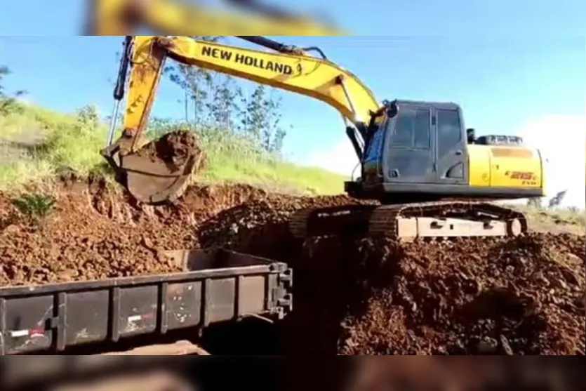  A máquina estava em um sítio na Caixa de São Pedro 