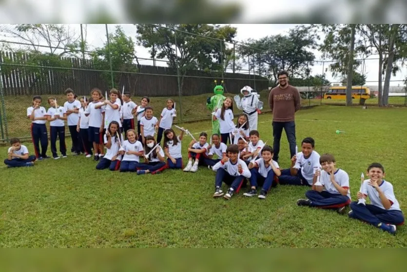  Aproximadamente 4,2 mil estudantes, das turmas de 3º ao 5º ano, estão participando da jornada 