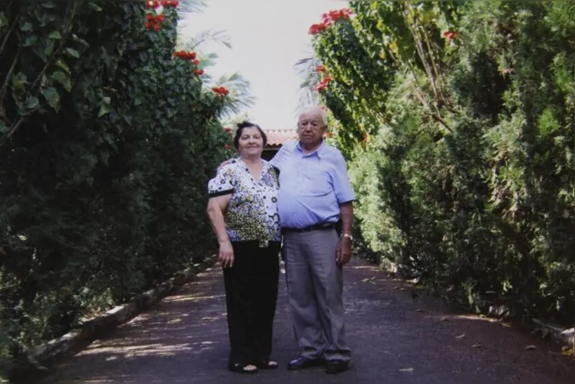  Ilda e Francisco celebraram 70 anos de casados 