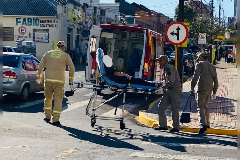  Jovem foi levada para o Hospital da Providência 