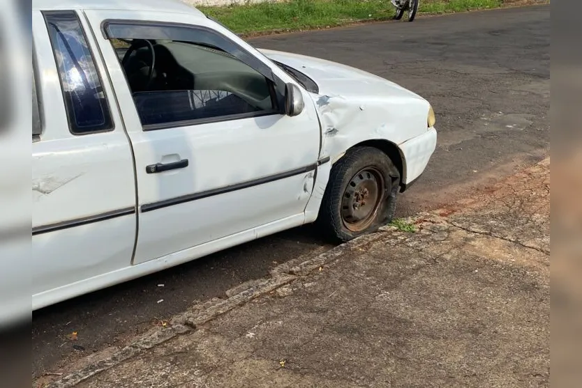  Motorista do carro não ficou ferido 