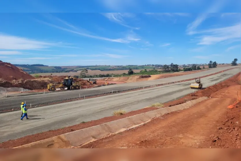  Obras do contorno estão avançando em Jandaia do Sul 