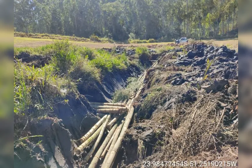 Polícia Ambiental multa proprietário rural em R$ 10 mil, em Faxinal