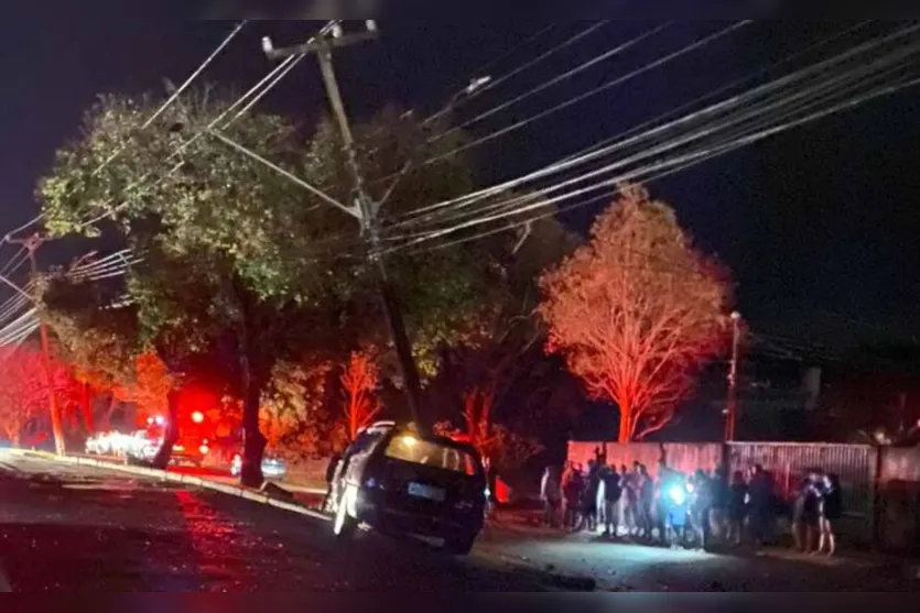  A batida aconteceu na Av. Estevão Marciano do Santos 
