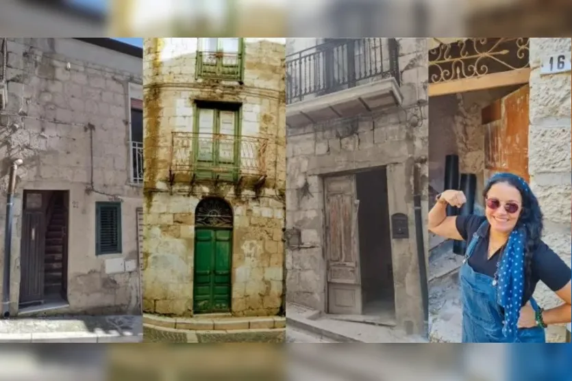  A mulher comprou as casas em 2019, mas o caso repercutiu recentemente 