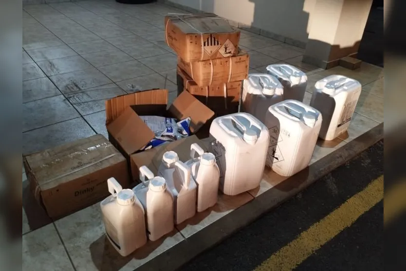  A ocorrência foi registrada no Parque Industrial IV 