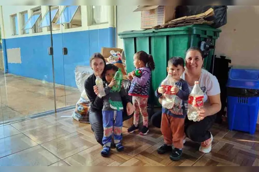  Caravana da Reciclagem envolveu 2.691 alunos  das escolas e CMEIs do município 