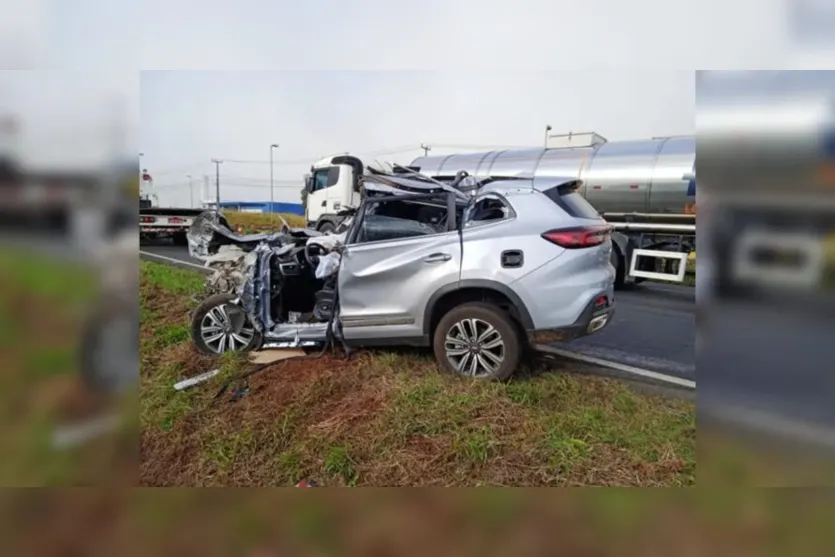 Idoso de 73 anos fica gravemente ferido em acidente em Ponta Grossa