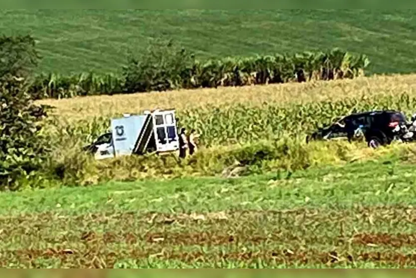  O corpo foi encontrado em uma área de plantio de milho, nas proximidades do cemitério municipal 