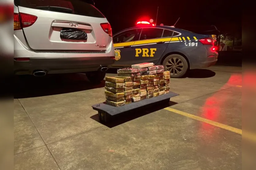 PRF apreende mais de uma tonelada de drogas na região nesta terça