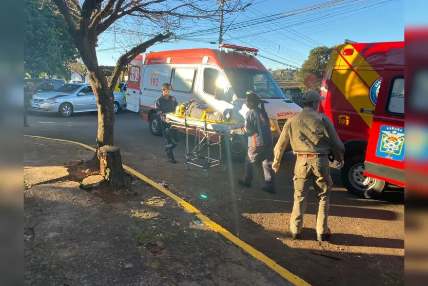  Socorristas do Siate e Samu foram ao local 