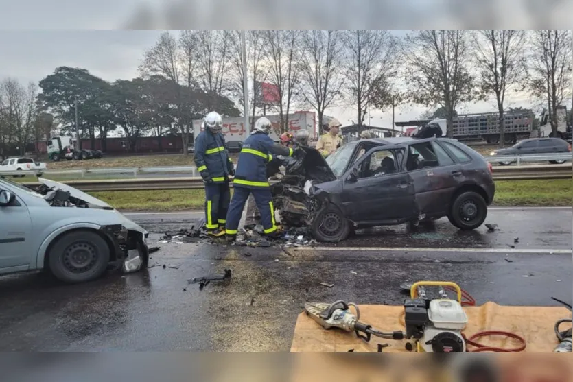  Acidente ocorreu na saída de Apucarana para Arapongas, na BR-369 