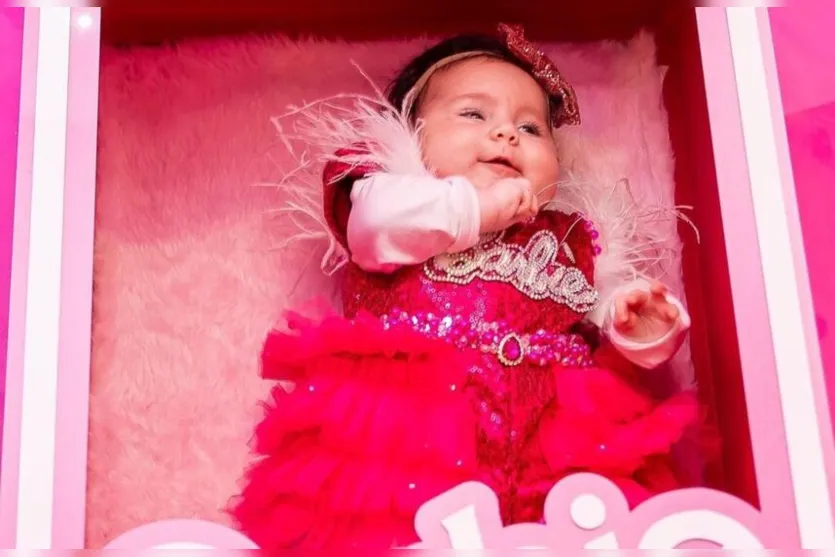 Barbie Baby: tema de 3 meses de Lua encanta o público