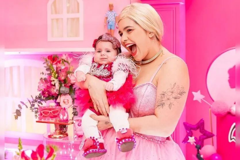 Barbie Baby: tema de 3 meses de Lua encanta o público