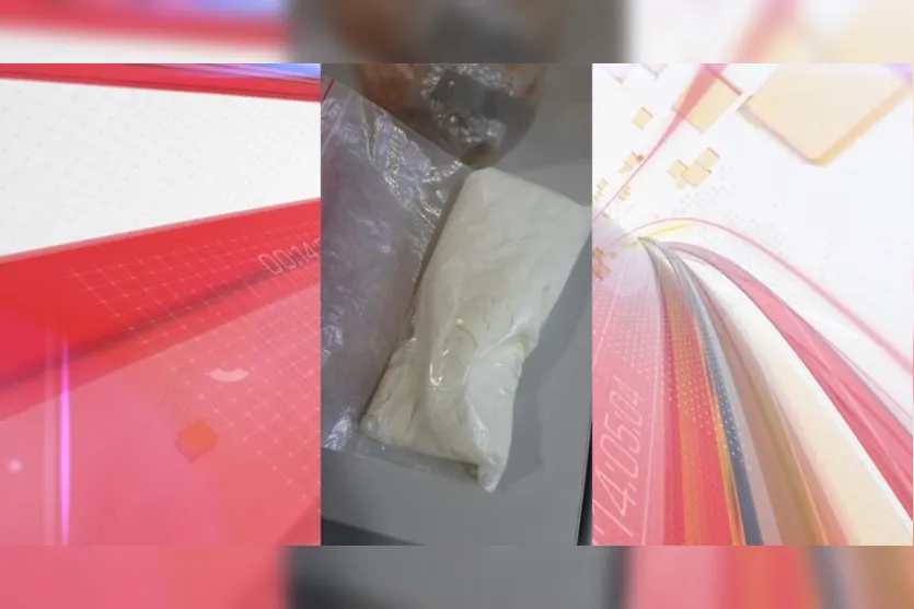  Cocaína foi encontrada na residência, além de outras drogas 