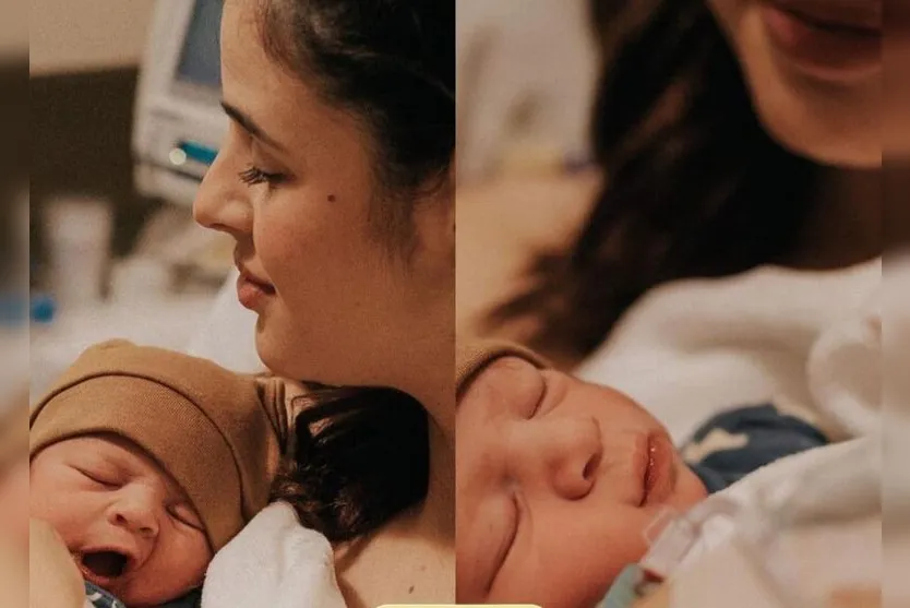 Glenda Loures deu à luz ao seu primeiro filho; veja fotos