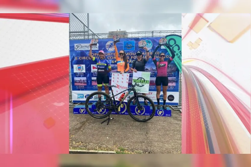  Nove ciclistas araponguenses subiram no pódio na Copa Norte de MTB 