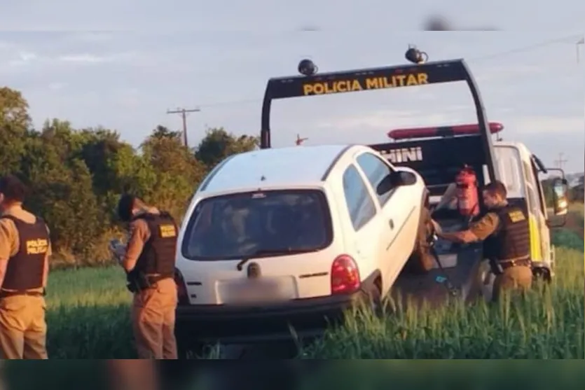  O carro foi localizado pelo proprietário, que é de Marumbi 