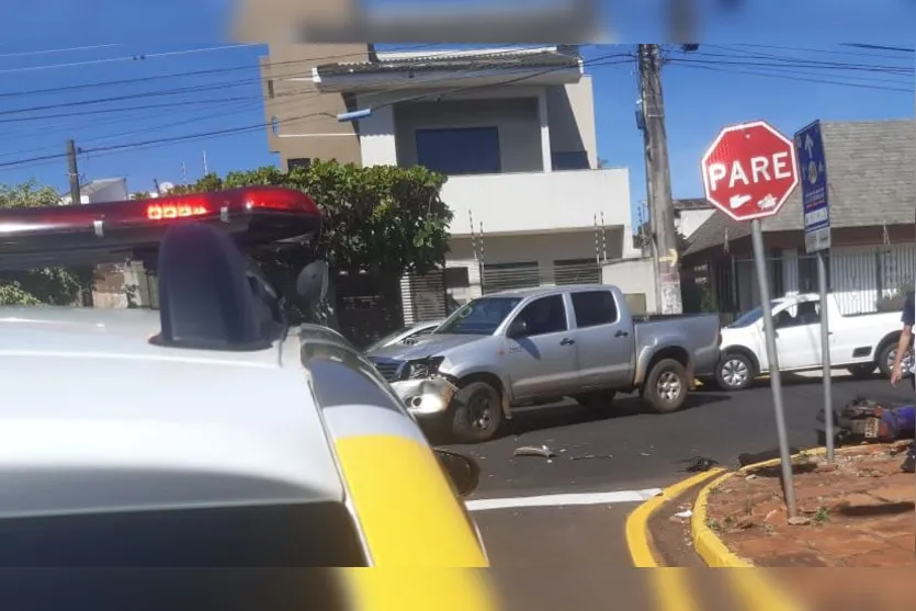  PM foi chamada para orientar o trânsito no local 