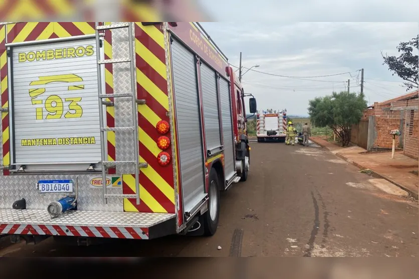  A mãe e o bebê foram levados para o Providência 