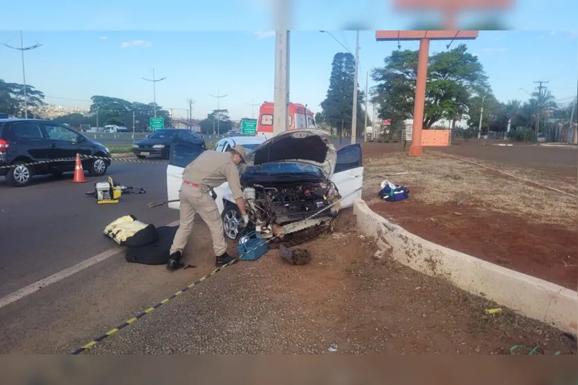  Acidente aconteceu logo pela manhã desta sexta-feira 